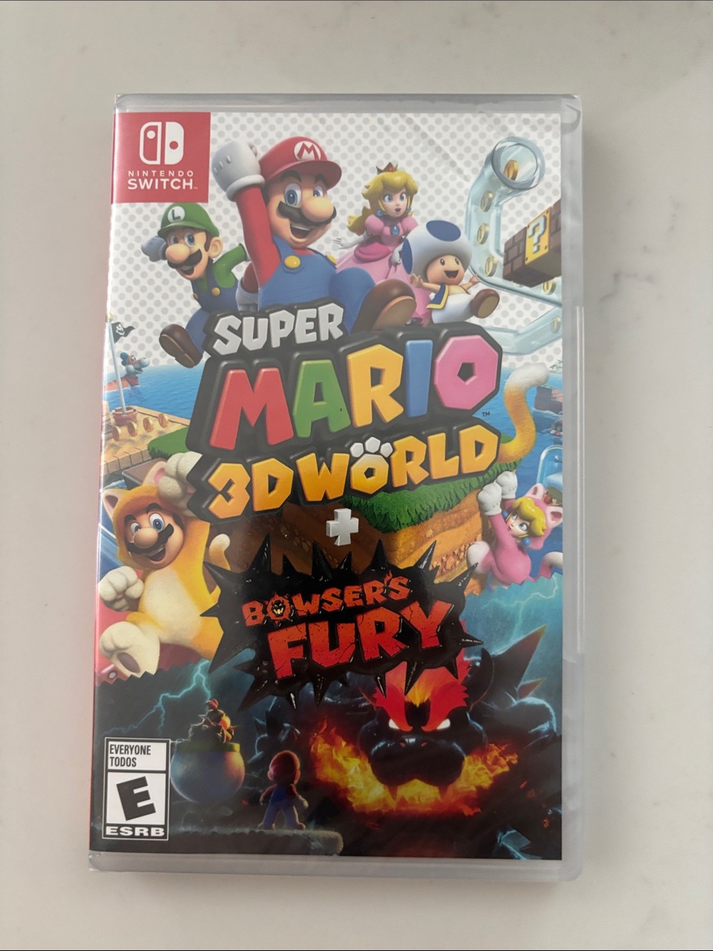 Nintendo Super Mario 3D World + Bowser's Fury - Multicolor Artwork